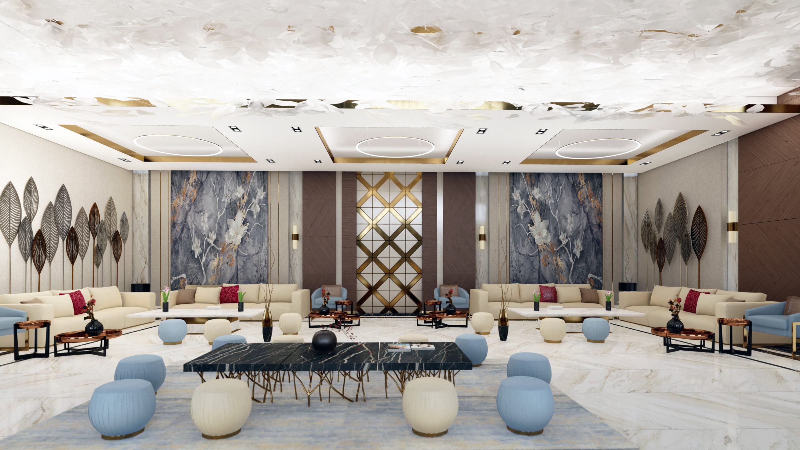 Ladies Majlis and Dining Interior